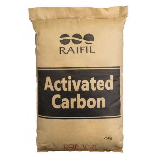 Фильтрующий материал активированный уголь Raifil 12x40 900 (50 л)