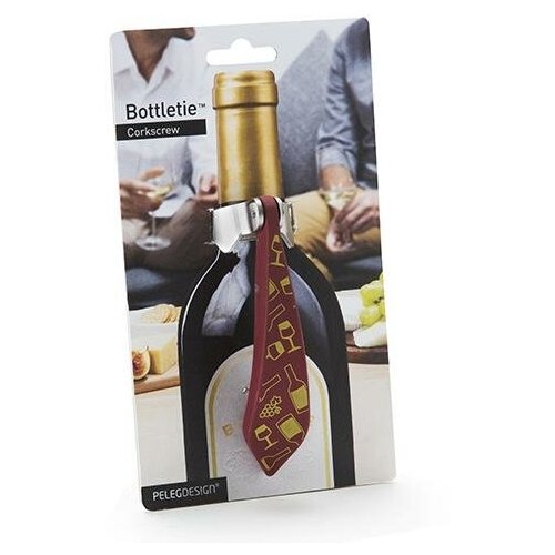 Штопор Peleg Design BottleTie, желтый/красный