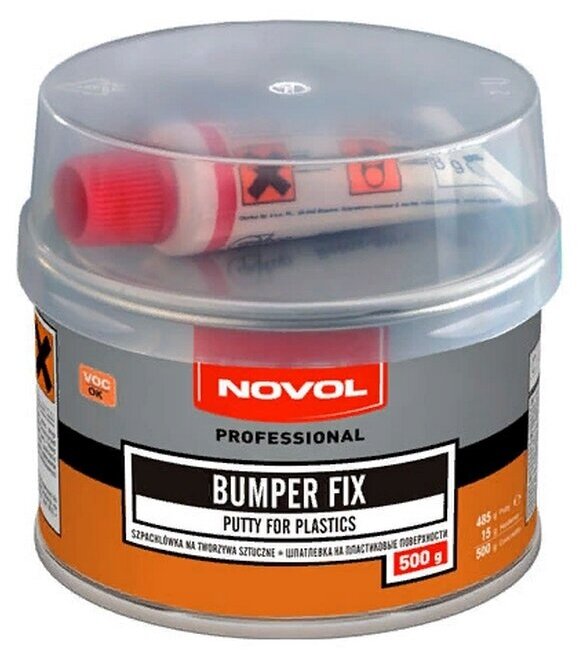 NOVOL Шпатлевка BUMPER FIX по пластику (500г) /12/