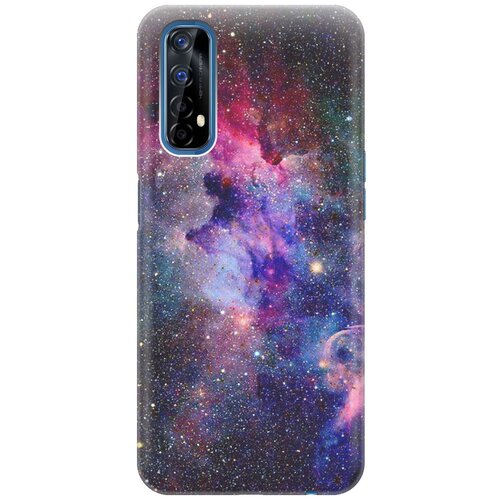 фото Cиликоновый чехол на realme 7 / рилми 7 с принтом "открытый космос" gosso