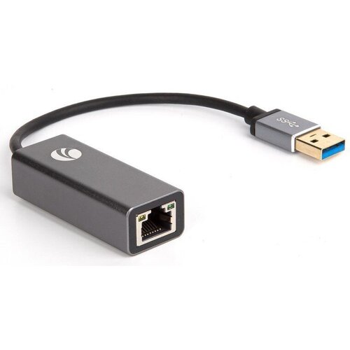 Кабель Vcom -переходник USB 3.0 (Am) --> LAN RJ-45 сетевая карта vcom du312m 1xrj 45 1 гбит с usb 3 1 du312m