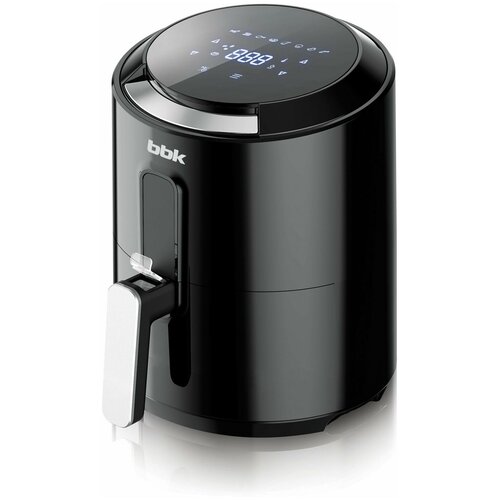 Аэрогриль с антипригарным покрытием BBK AF261D черный объем чаши 26 л мощность 1300 Вт автоматические программы 1056400₽
