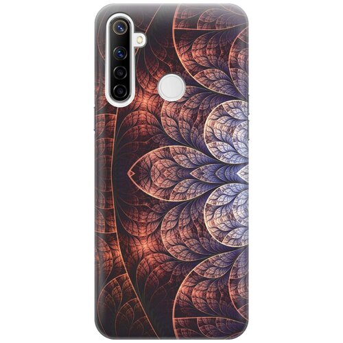 фото Re:pa чехол - накладка artcolor для realme 5 / 6i / c3 с принтом "умиротворенность"