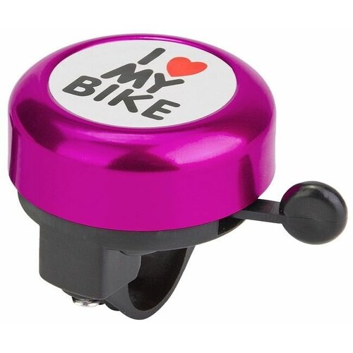 звонок bell elc sm ding dong cp Звонок BELL ELC RINGER I LOVE MY BIKE (Chrome)