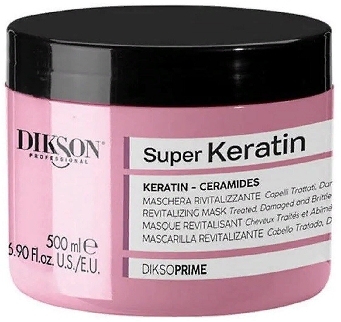 Маска DIKSON Восстанавливающая с кератином для волос Revitalizing Mask, 500 мл