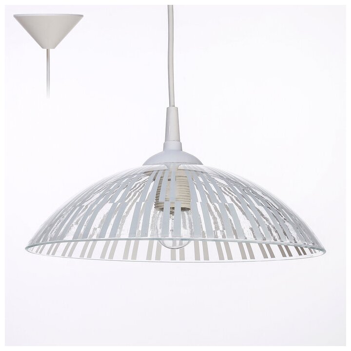 фото Светильник подвесной "Радуга" E27 60Вт 30 см.