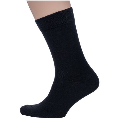 фото Мужские носки grinston, 1 пара, классические, утепленные, размер 31, черный