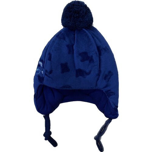 фото Шапка tutu для мальчиков демисезонная, размер 40-42, белый