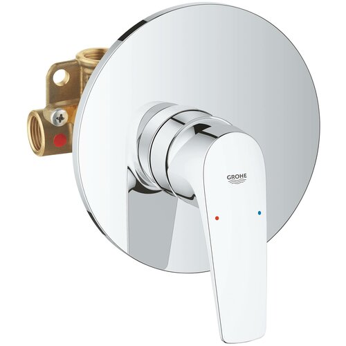 Смеситель для ванны Grohe BauFlow 29112000 хром