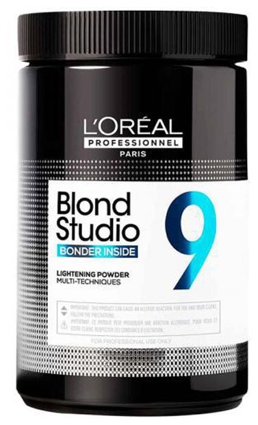 Пудра L'Oreal Professionnel Blond Studio Bonder Inside 9 для обесцвечивания волос, с бондингом, 500 г