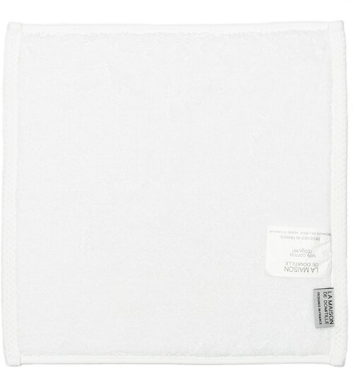 Полотенце La Maison de Domitille Oxford White 34x34 см