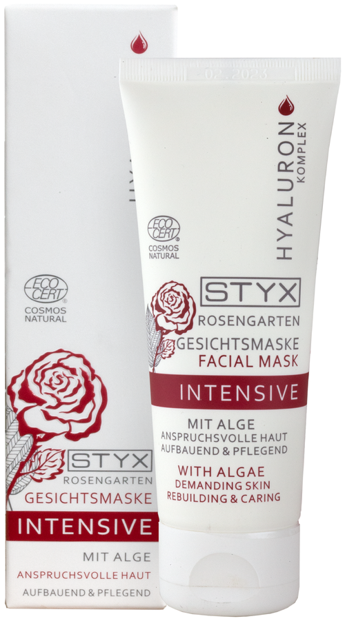 STYX Лифтинг-маска с водорослями Розовый сад, 100 г, 70 мл