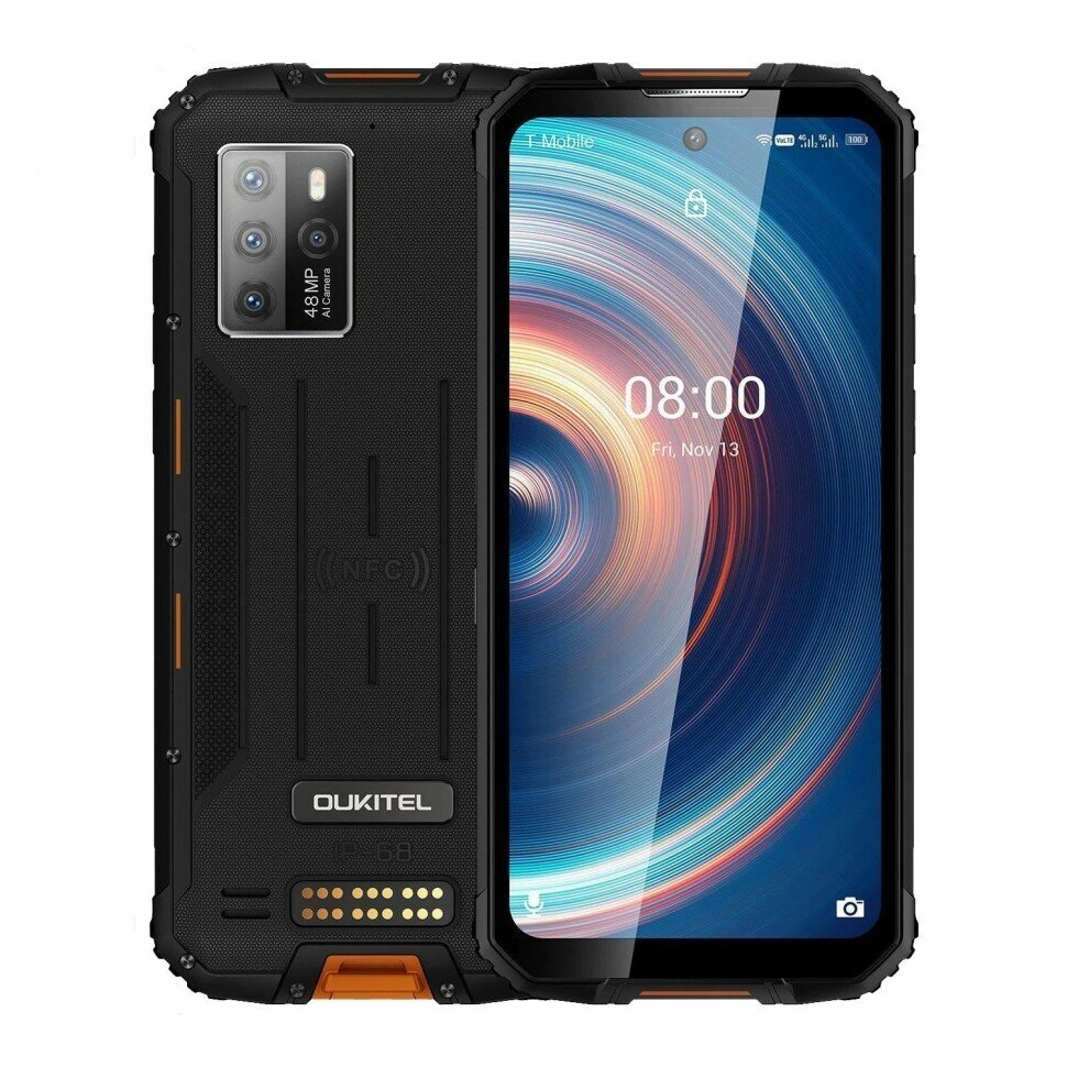 Смартфон Oukitel WP10 5G 8/128GB (Черный)