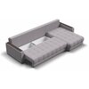 Фото #6 Угловой диван-кровать BOSS 2.0 MAX с ящиками для хранения, еврокнижка, велюр Alkantara шоколад, 338х183х93 см