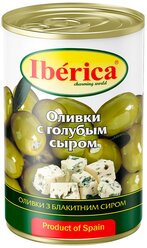 Iberica Оливки с голубым сыром, 300 г