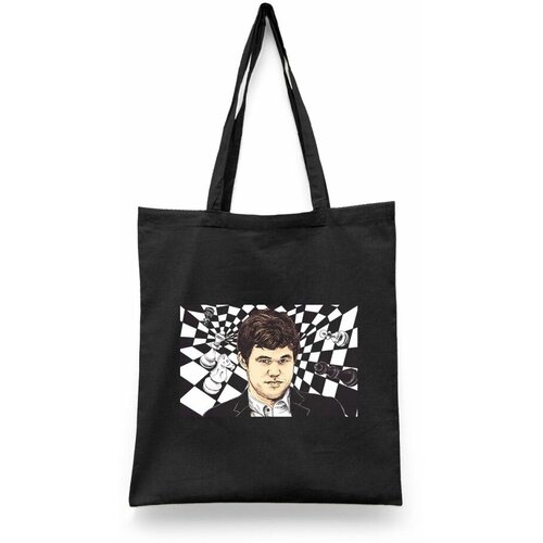 фото Сумка шоппер каждому своё, черный