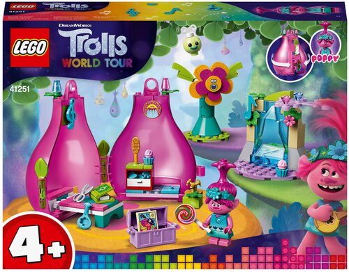 Конструктор LEGO Trolls World Tour 41251 Домик-бутон Розочки, 103 дет.