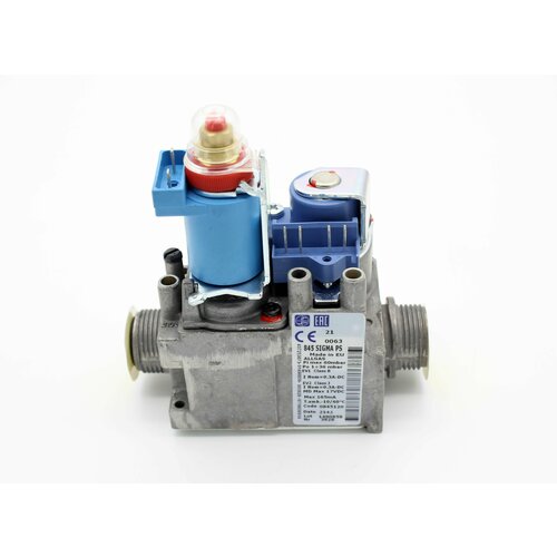 Газовый клапан SIT 845 SIGMA для котла Bosch GAZ 6000 W, Buderus Logamax U072 87186439430, (87470037000) первичный теплообменник 12 18 квт на газовый котел bosch 6000 buderus u072 87186446380