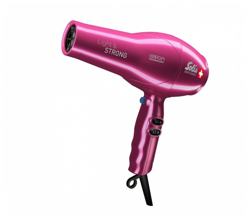 Фен Solis 969.42/969.45 Light & Strong, pink