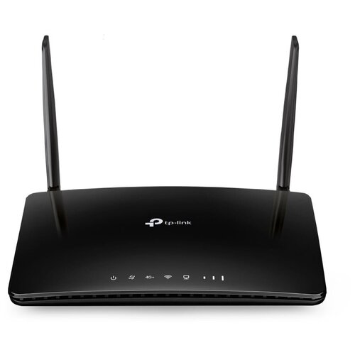 Роутер беспроводной TP-Link Archer MR500 AC1200 10/100/1000BASE-TX/3G/4G/4G+ cat.6 черный роутер goldmaster gm 12c 3g 4g cat 12