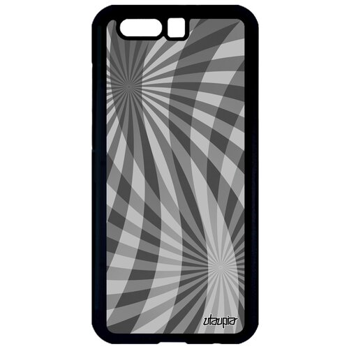 фото Чехол на смартфон honor 9 уникальный дизайн спирали вращение геометрия utaupia