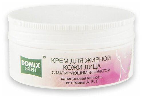 Domix Green Крем для жирной кожи лица с матирующим эффектом, 75 мл