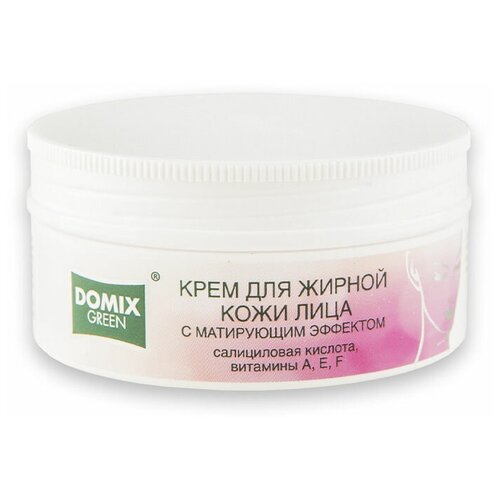 Domix Green Крем для жирной кожи лица с матирующим эффектом, 75 мл