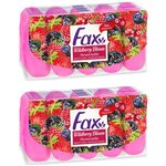 Крем мыло Fax Лесные ягоды, 70 г * 5 шт., 2 упаковки - изображение