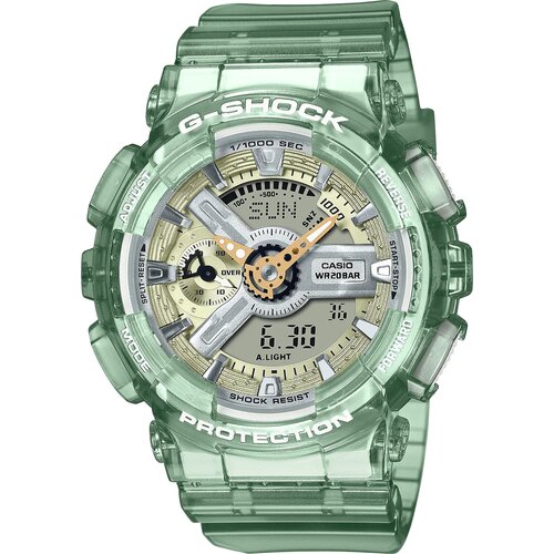 Наручные часы CASIO G-Shock GMA-S110GS-3A, зеленый, черный