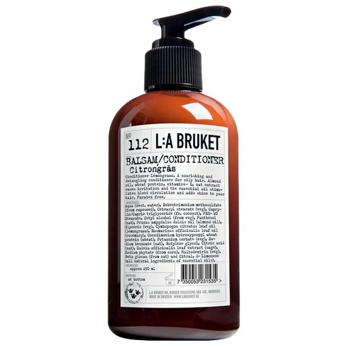 Купить L:A BRUKET кондиционер для волос Citrongras/Lemongrass, 250 мл