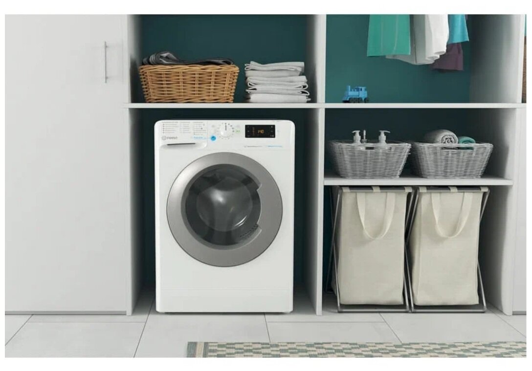 Стиральная машина Indesit BWSE 71252X WSV RU, фронтальная, 7кг, 1200об/мин - фото №8