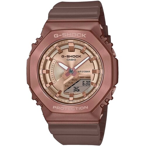 фото Наручные часы casio наручные часы casio gm-s2100br-5a, коралловый, золотой