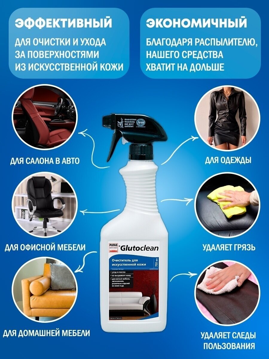 Glutoclean Очиститель для искусственной кожи