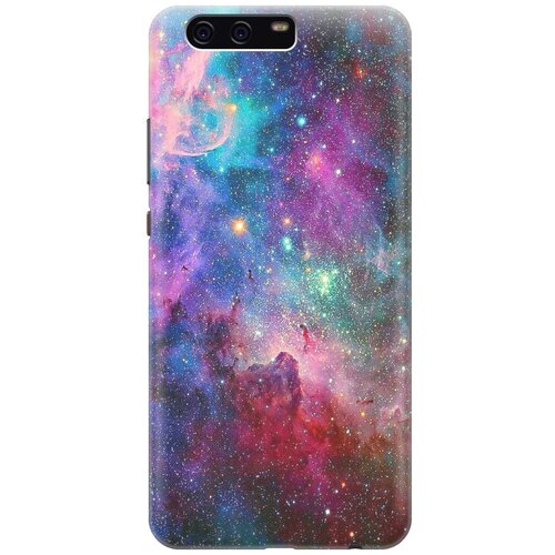 фото Cиликоновый чехол на huawei p10 plus / хуавей п10 плюс с принтом "волшебный космос" gosso