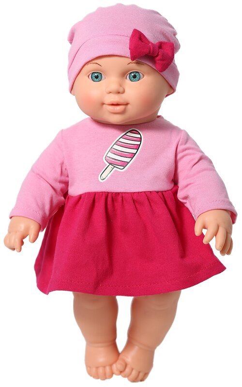 Кукла Весна Малышка мороженка, 30 см, В3964 розовый