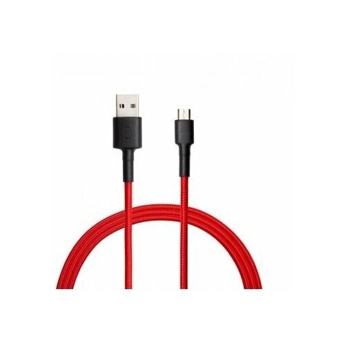 Xiaomi Кабель USB соединительный USB A-Type-C Xiaomi Mi Braided SJV4110GL, красный (1.0м) (ret) кабель xiaomi mi type c braided cable red sjv4110gl