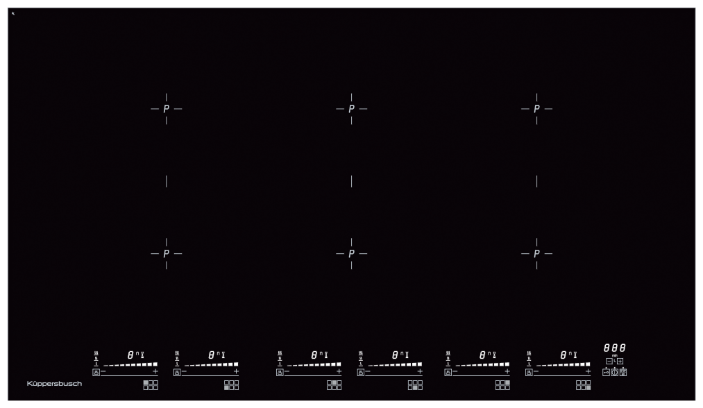 Индукционная варочная панель Kuppersbusch KI 9810.0 SR