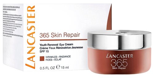 Lancaster Обновляющий крем для век 365 Skin Repair Youth Renewal Eye Cream, 15 мл