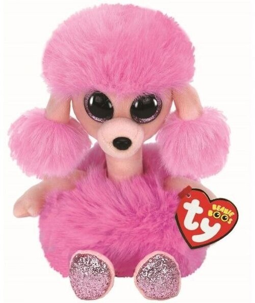 Мягкая игруша Beanie Boos Пудель с длинной шеей POODLE Camilla 25 см (37403)