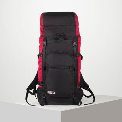 Рюкзак туристический, 100 л, отдел на шнурке, наружный карман, 2 боковые сетки, цвет чёрный Taif 509 . - фотография № 6
