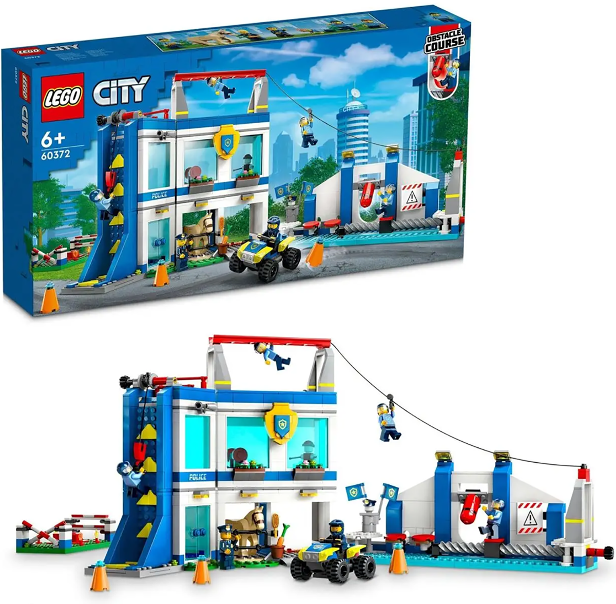 Конструктор LEGO City 60372 "Полицейская тренировочная академия"