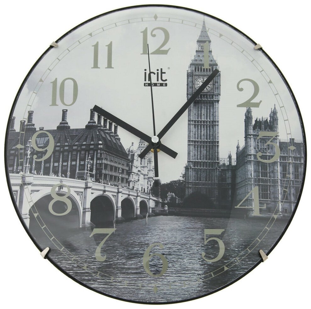 фото Часы настенные кварцевые irit IR-649 (англия)