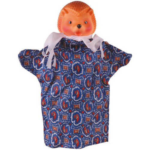ОГОНЁК Кукла-перчатка Ежик (С-962) игрушка гнездо монтессори 1 комплект русская кукла матрешка обучающие игрушки для детей силиконовые блоки кукла без бфа