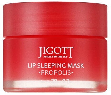 Jigott Lip Sleeping Mask [PROPOLIS] Ночная маска для губ с прополисом 20г