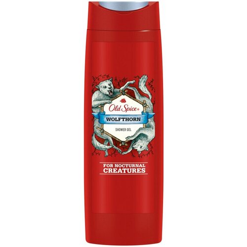 Гель для душа OLD SPICE Wolfthorn, 400 мл гель для душа мужской old spice wolfthorn 400 мл 3 шт