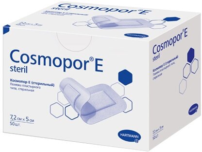 Повязка Cosmopor Е/Космопор Е 7,2 х 5 см 50 шт