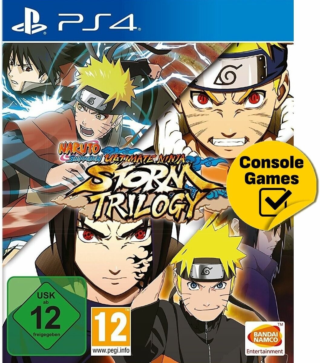 PS4 Naruto Shippuden Ultimate Ninja Storm Trilogy (английская версия)