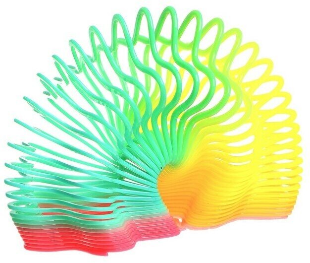 Пружинка радуга «Единорог», виды микс, d=5 см