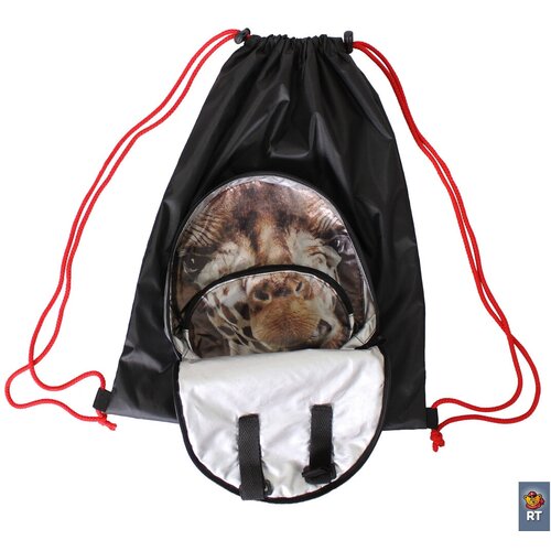 фото Мешок-рюкзак складной rt, на самокат и велосипед жираф y-scoo