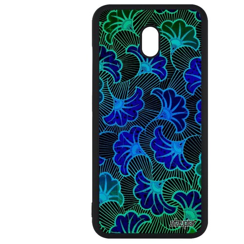 фото Чехол для redmi 8a, "африканский принт" цветы wax utaupia